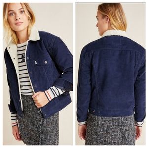 NWT LEVI'S Ex-Boyfriend Sherpa Lined Jacket NWT